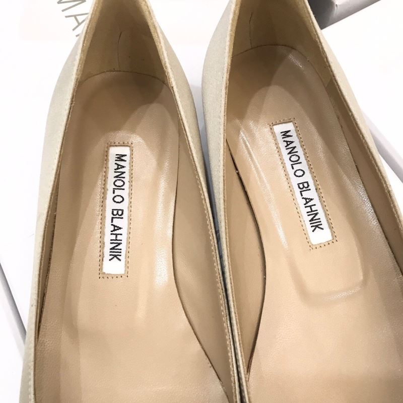 Manolo Blahnik flat shoes